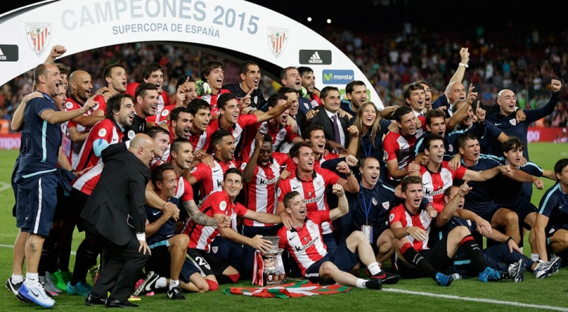 Bilbao giành được siêu cúp TBN 2015 sau khi đánh bại Barca