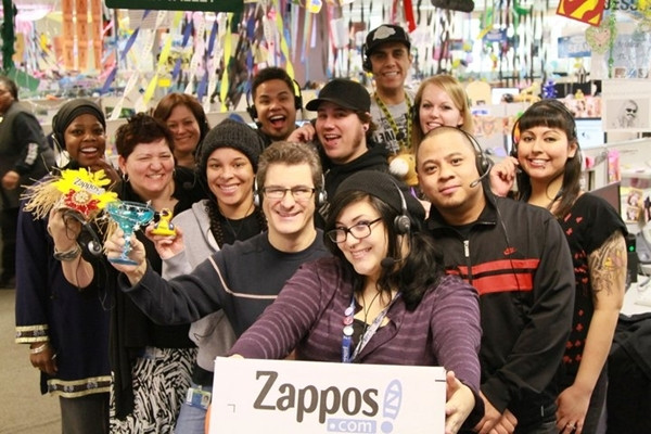 Nhân viên tại Zappos