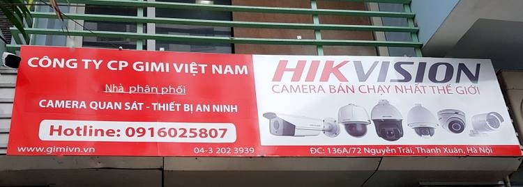 GIMI - nhà phân phối camera Hikvision chính hãng uy tín tại Hà Nội