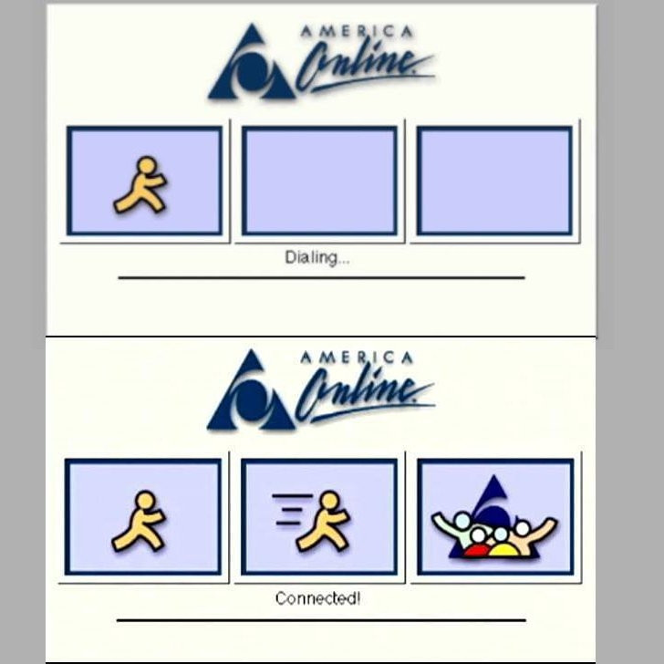 Biểu tượng của AOL