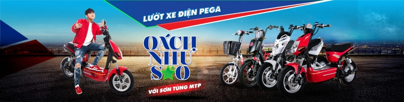 Sơn Tùng quảng cáo cho hãng xe máy điện PEGA