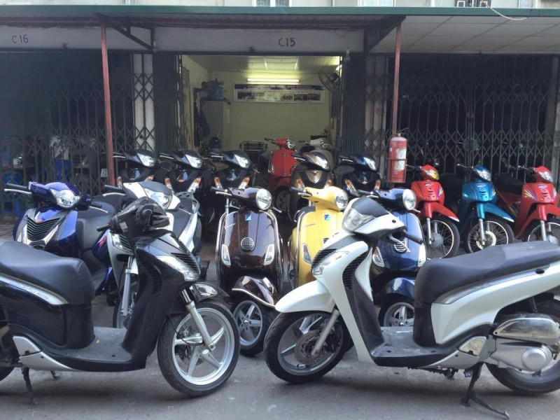Cửa hàng mua bán xe máy cũ Huỳnh