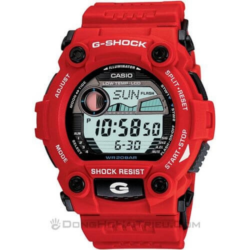 Đồng hồ Casio G-shock màu đỏ