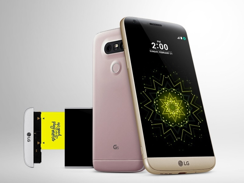 LG G5 có thể thay thế các module khác nhau