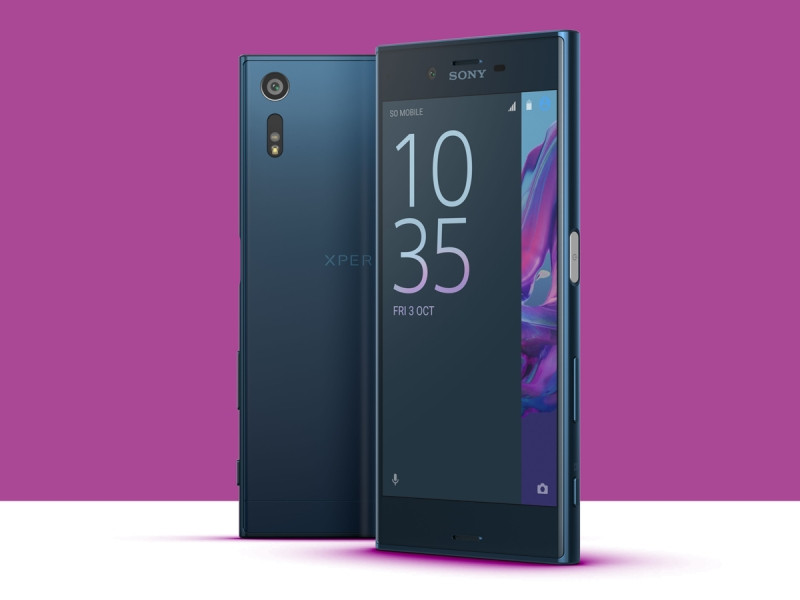 Thiết kế vuông vắn của Sony Xperia XZ.