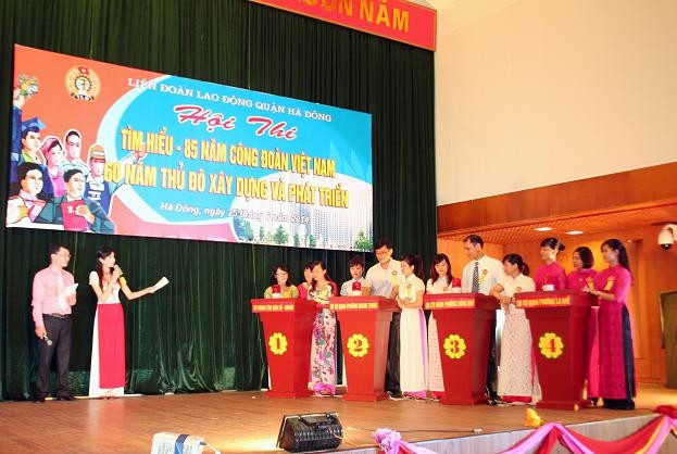 Hội thi tìm hiểu về ngày Công Đoàn Việt Nam