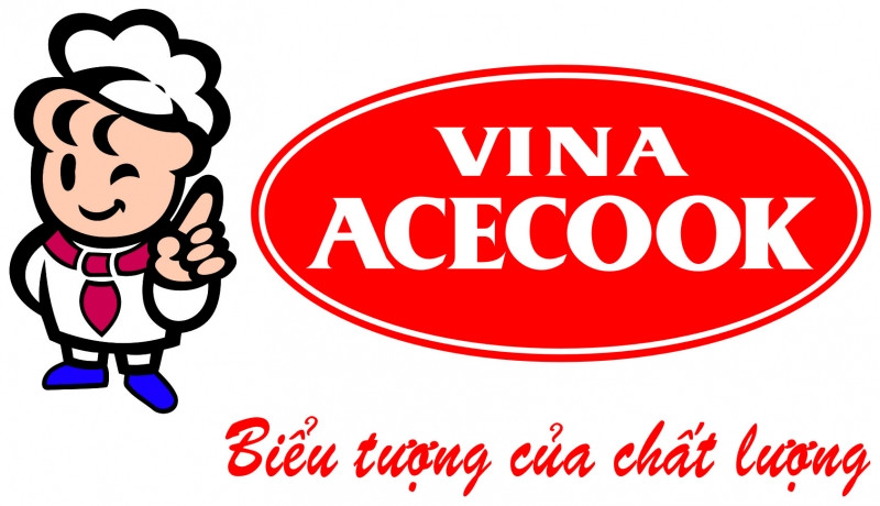 Logo và khẩu hiệu của Acecook Việt Nam