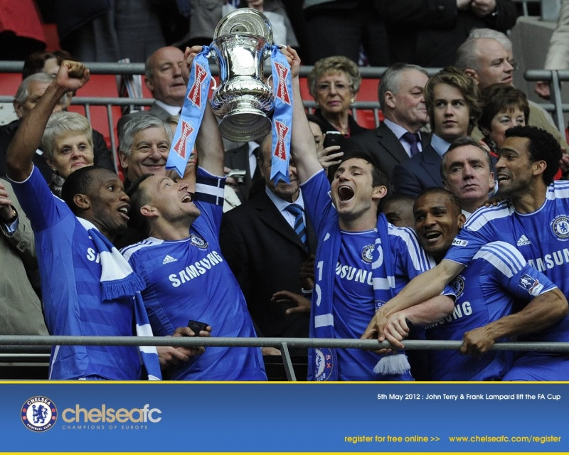 Chelsea vô địch năm 2012