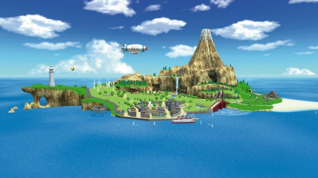 Hình ảnh đẹp và lối chơi hấp dẫn là một lợi thế của Wii Sport Resort