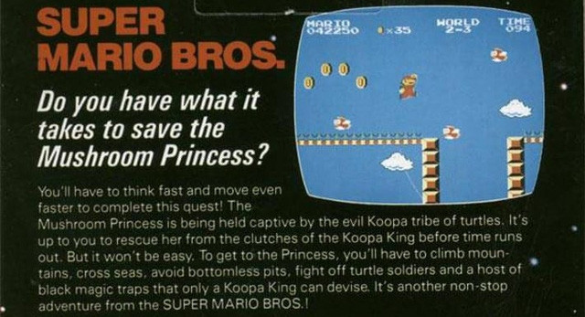 Super Mario là dòng game huyền thoại trên hệ máy NES thời xưa