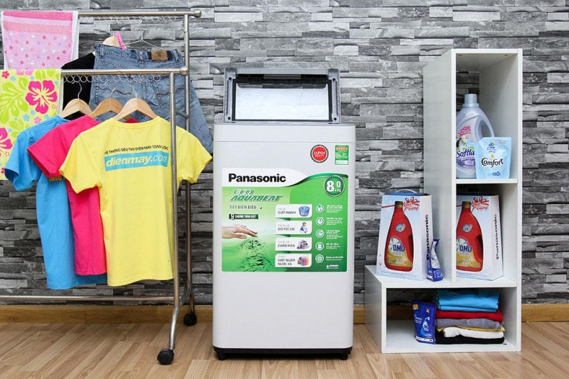 Máy giặt Panasonic nổi tiếng về độ bền cao, giá thành rẻ