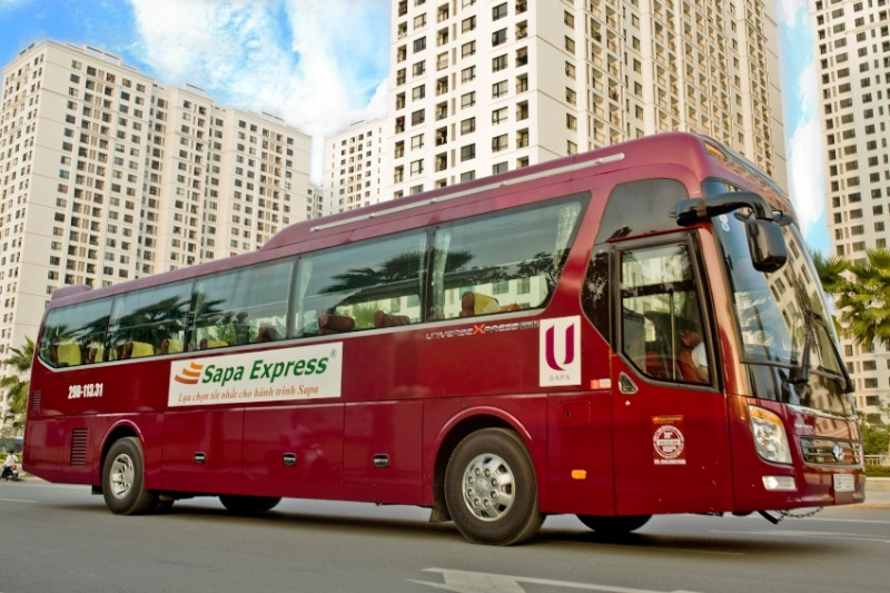 Sapa Express sử dụng các loại xe giường nằm cao cấp.