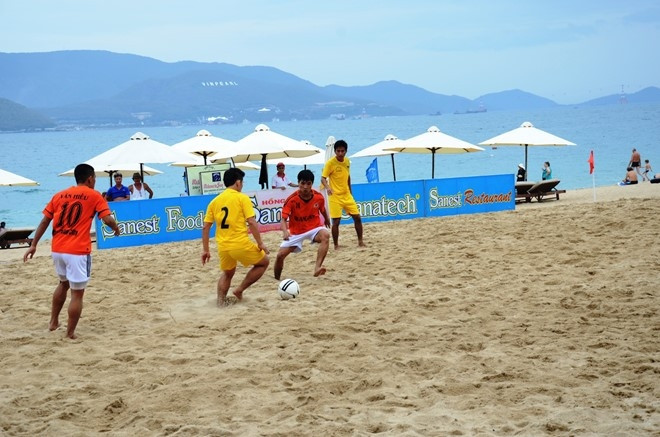 Giải bóng đá bãi biển tỉnh Khánh Hoà - Festival biển Nha Trang 2017
