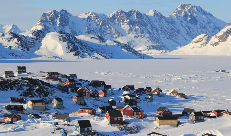 Greenland mang vẻ đẹp rộng lớn và hùng vĩ.