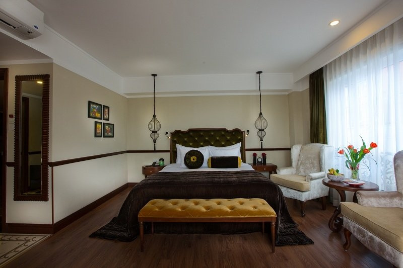 Căn phòng sang trọng và tiện nghi tại Hanoi La Siesta Hotel & Spa