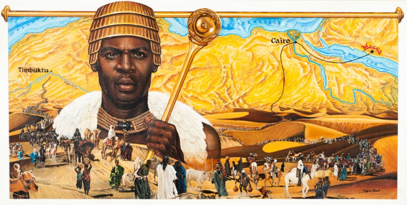 Mansa Musa (1280 - 1337) Người giàu nhất mọi thời đại