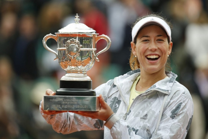 Nụ cười đầy mê hoặc của Garbiñe Muguruza