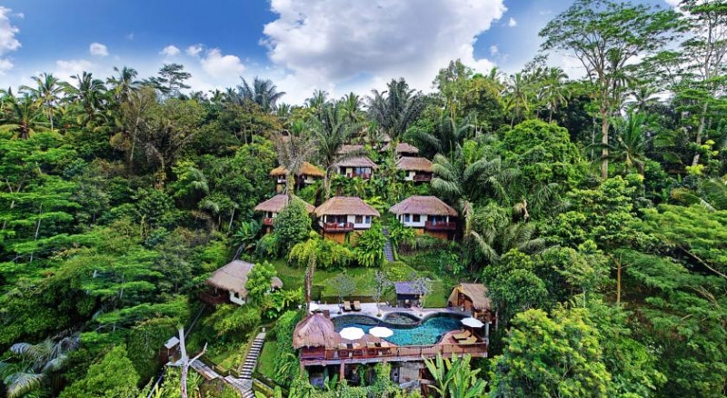 Khu Ubud khiến cho người ta mê mệt bởi cảnh sắc thiên nhiên