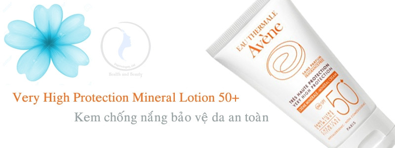 Kem chống nắng Avène Very High Protection Mineral Lotion SPF50+