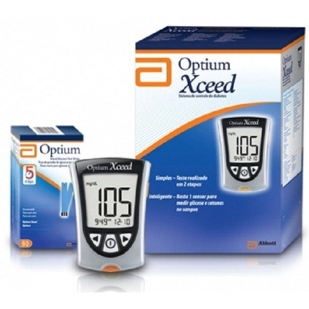Máy thử đường huyết Optium Xceed