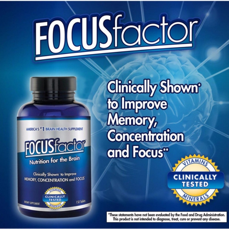 Focus Factor là dòng sản phẩm hỗ trợ điều trị nổi tiếng ở Mỹ.