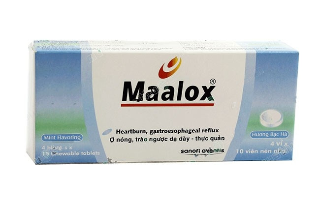 Maalox sẽ ức chế tiêu protid của pepsin