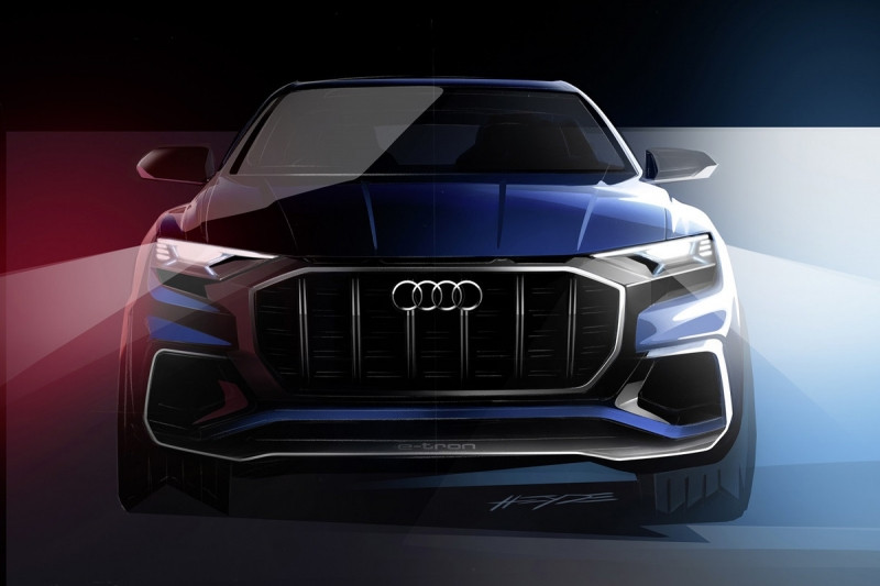 Hình ảnh rò rỉ về Audi Q8 E-tron