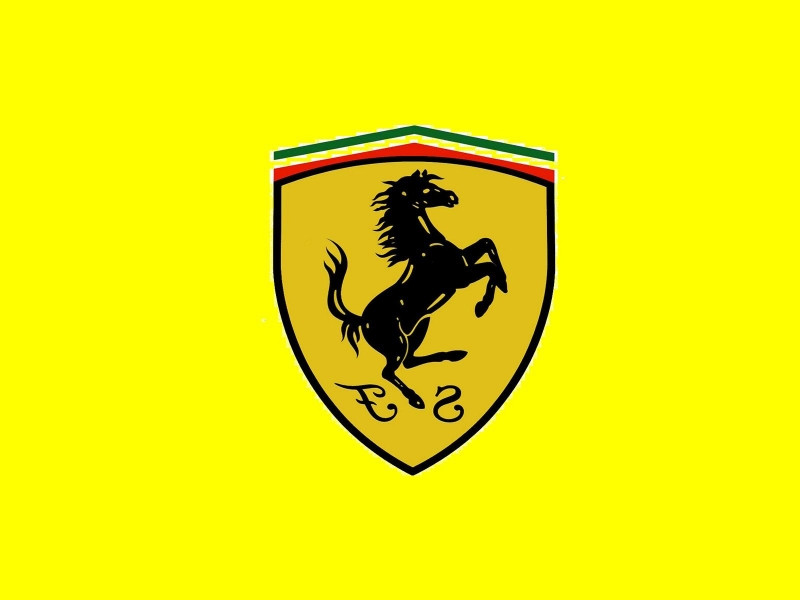 Ferrari - thương hiệu nổi tiếng nhất sử dụng màu vàng