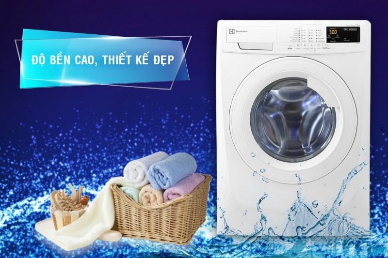 Electrolux EWF80743 - độ bền cao, thiết kế đẹp