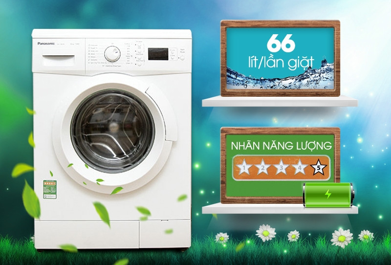 Panasonic NA-108VK5WVT là một trong những chiếc máy giặt lồng ngang tốt nhất năm 2017