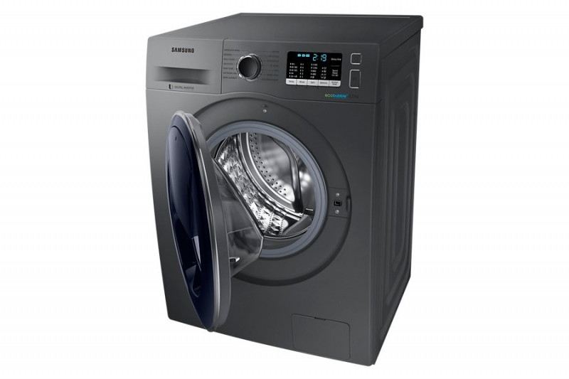 Máy giặt cửa ngang Samsung WW80K5410US/SV sở hữu thiết kế vô cùng sang trọng