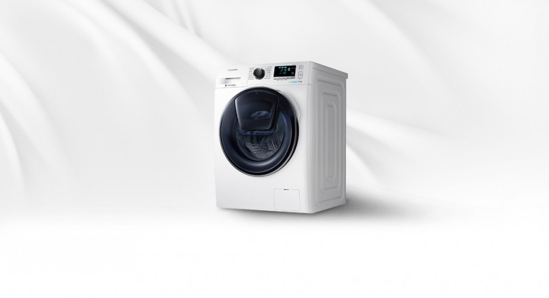 Samsung WW10K6410QX/SV thuộc dòng máy giặt AddWash