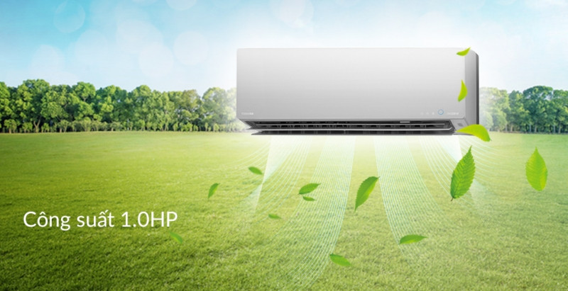 Luồng khí lạnh đa chiều 3D của dòng sản phẩm Toshiba 1 HP RAS-H10G2KCVP-V