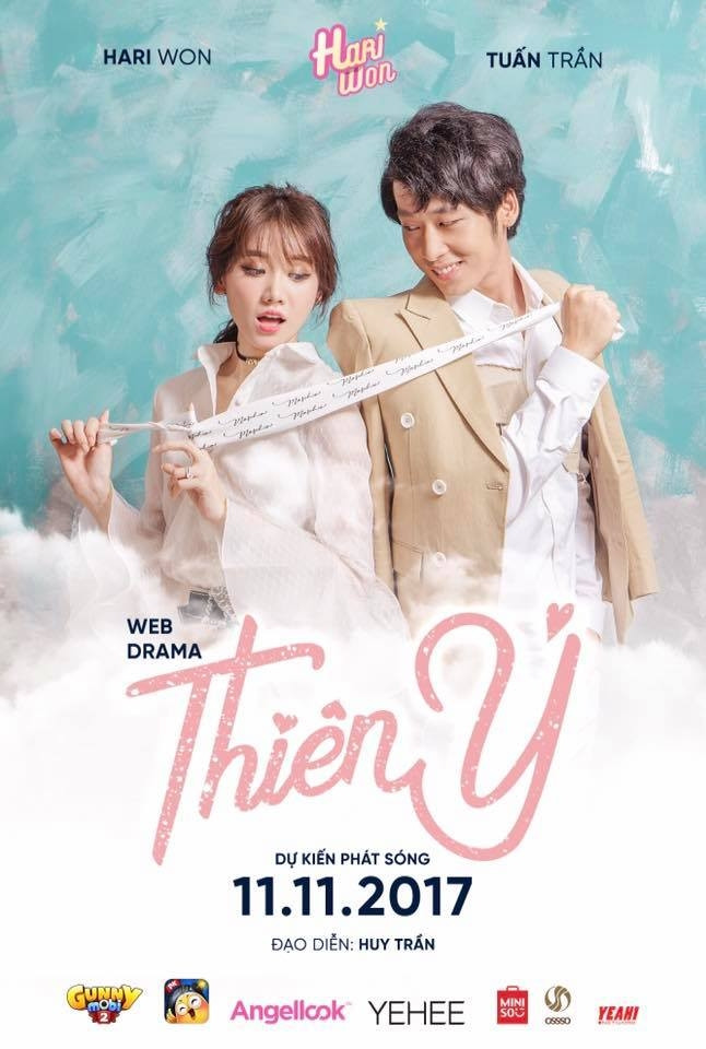 Tạo hình của Tuấn Trần và Hari Won trong web drama Thiên Ý