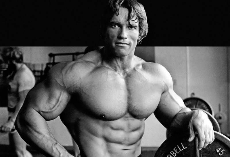 Arnold Schwarzenegger khi còn trẻ