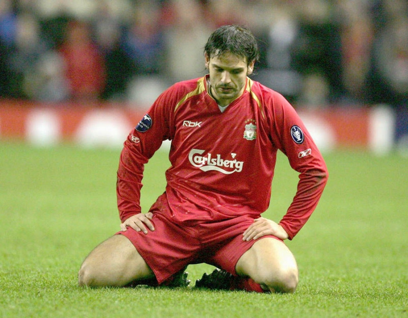 Fernando Morientes không chứng tỏ được nhiều khi chơi cho Liverpool