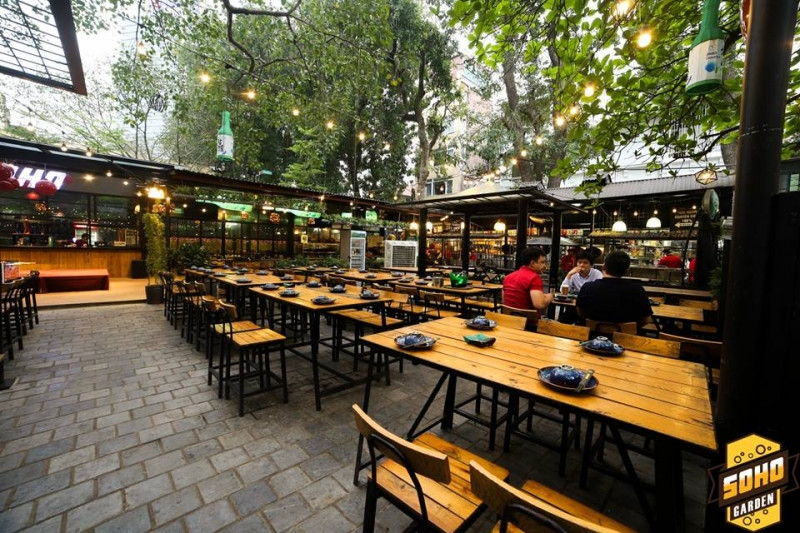 SOHO Garden còn sở hữu khu vườn rộng lớn