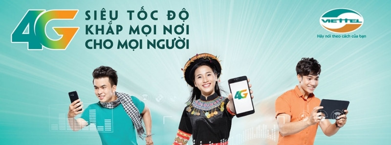 4G siêu tốc độ khắp mọi nơi cho mọi người