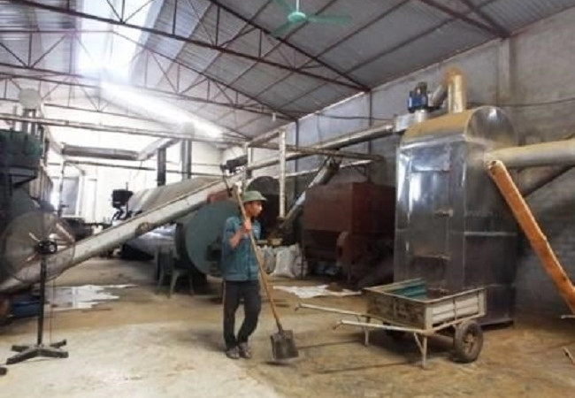 Nhà máy sản xuất bột cá tỉnh Cà Mau