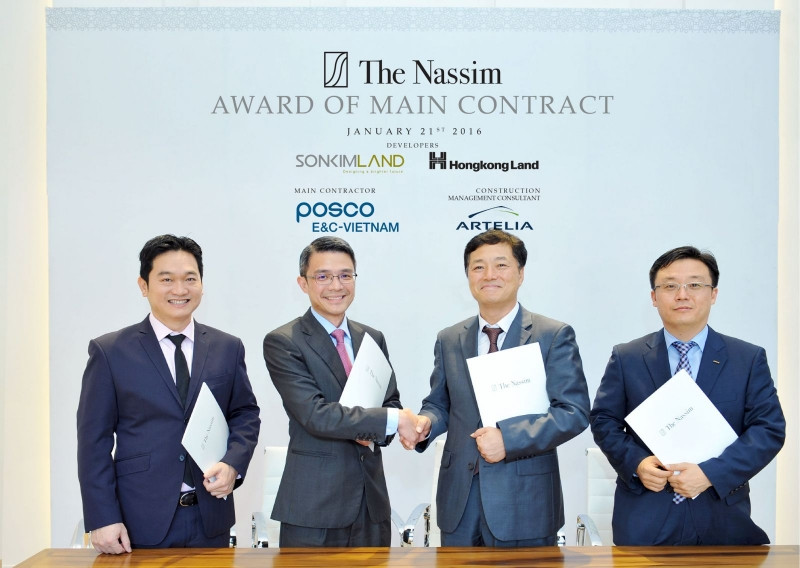 Posco trở thành nhà thầu xây dựng của rất nhiều các dự án lớn tại Việt Nam.