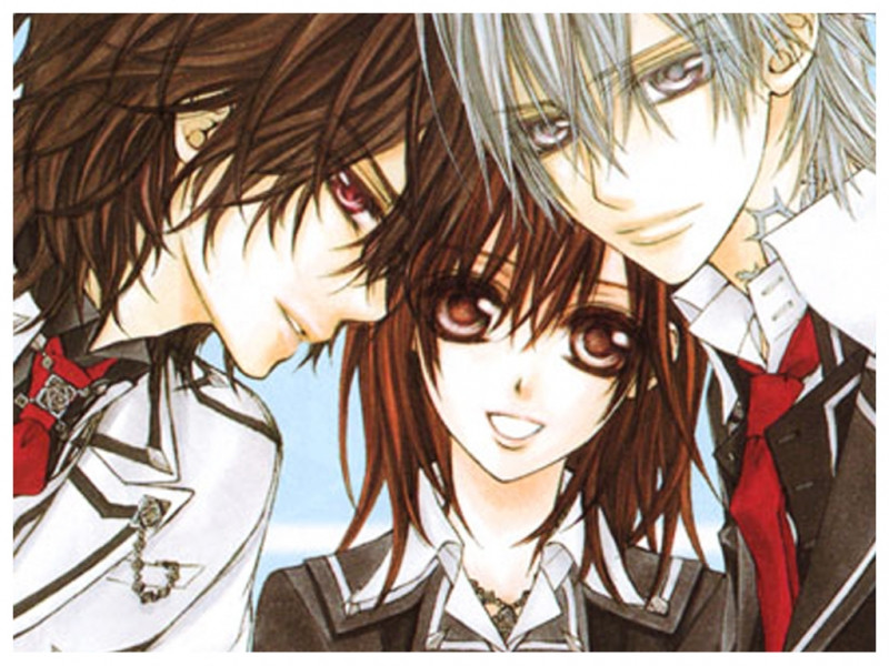 Từ trái qua phải: Kaname, Yuuki và Zero