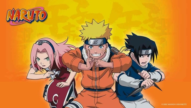Từ trái qua: Sakura, Naruto và Sasuke