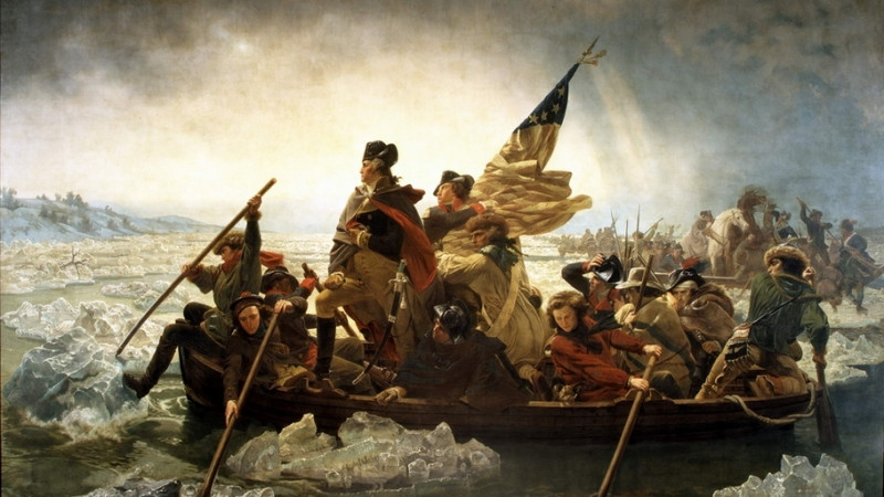 Washington là người thuyền trưởng lèo lái con tàu Hoa Kỳ qua giông bão