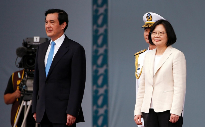 Bà Thái Văn Anh trong ngày nhậm chức tổng thống Đài Loan (Nguồn: Sưu tầm)