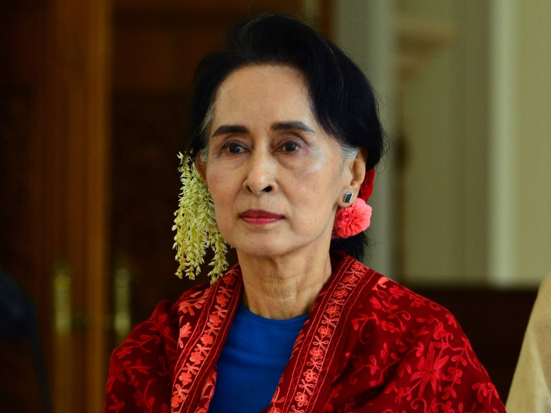 Người phụ nữ quyền lực của Myanmar - Bà Aung San Suu Kyi (Nguồn: Sưu tầm)
