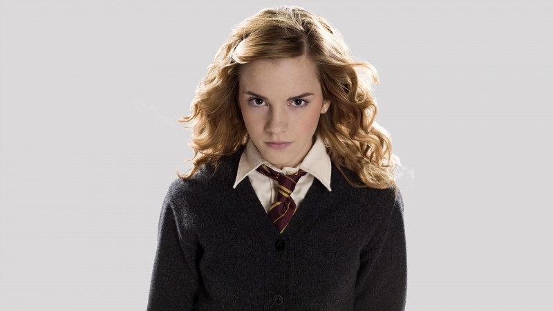Emma Watson trong vai Hermione ở phim Harry Potter
