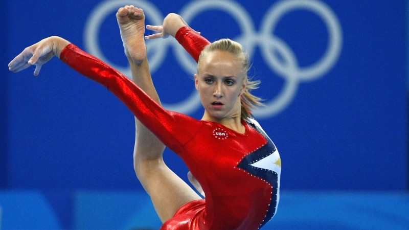 Nastia Liukin là một trong những vận động viên Mỹ tiêu biểu nhất năm 2008