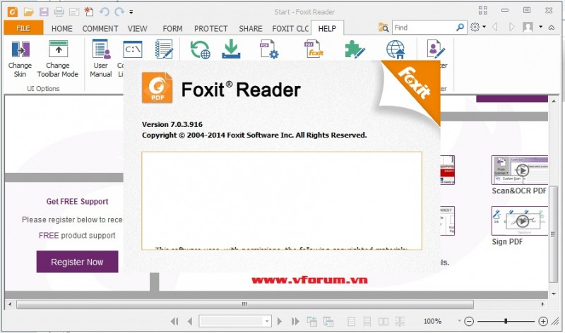 Đọc file PDF dễ dàng hơn với Foxit Reader