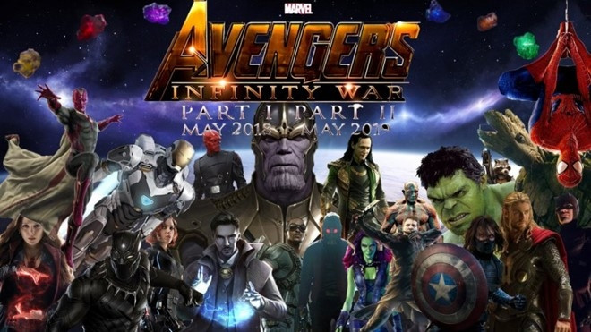 Avengers: Infinity War dự kiến công chiếu vào 04/05/2018