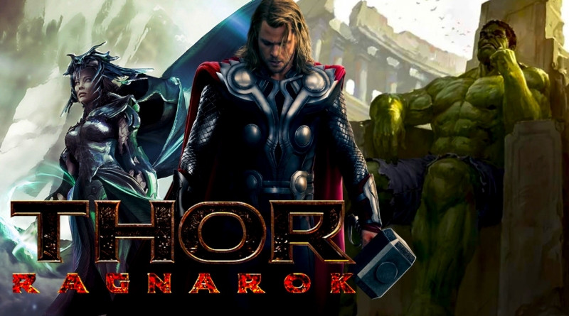Thor: Ragnarok (ảnh fan made). Hiện phim này chưa có poster, trailer chính thức